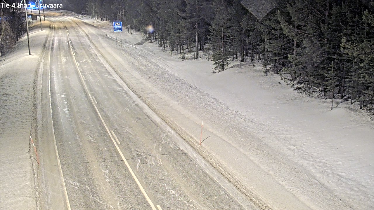 Kelikamerat Kuva Tie 4 Inari, Uruvaara, Inari, Lappi