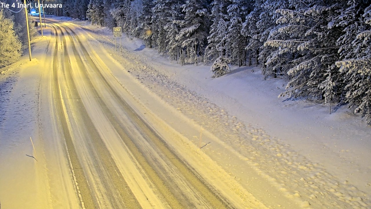 Kelikamerat Kuva Tie 4 Inari, Uruvaara, Inari, Lappi