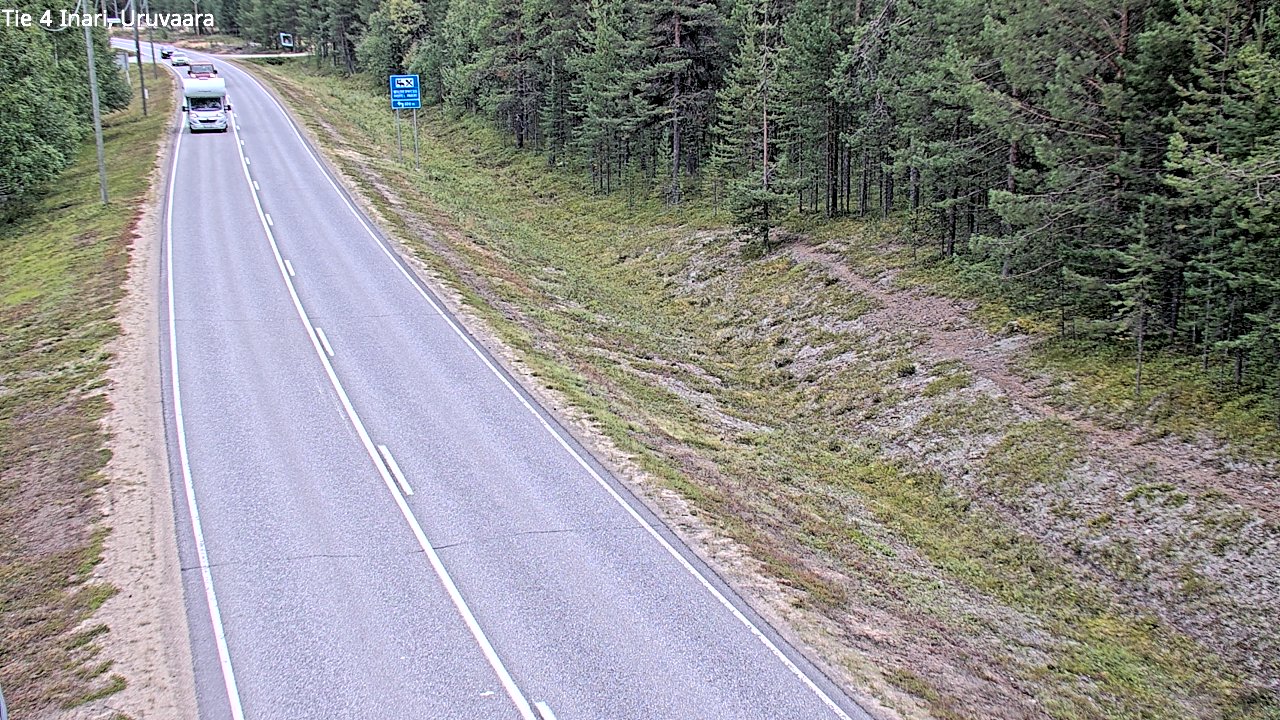 Kelikamerat Kuva Tie 4 Inari, Uruvaara, Inari, Lappi