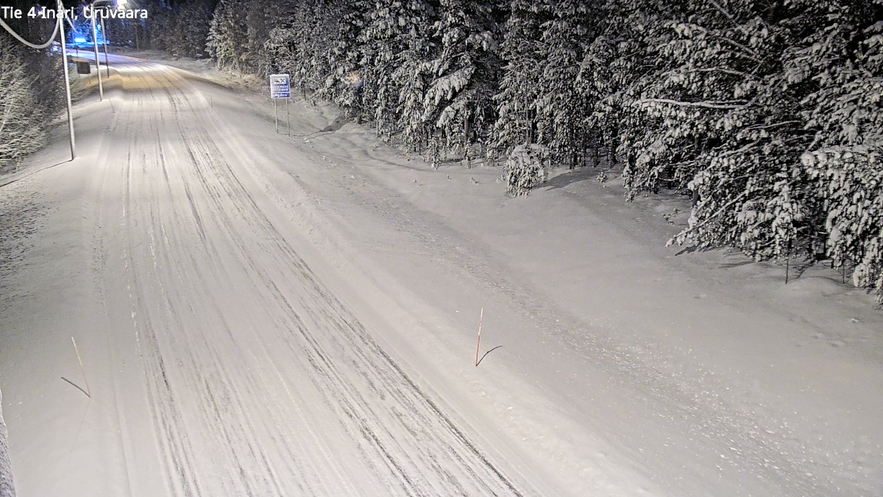 Kelikamerat Kuva Tie 4 Inari, Uruvaara, Inari, Lappi