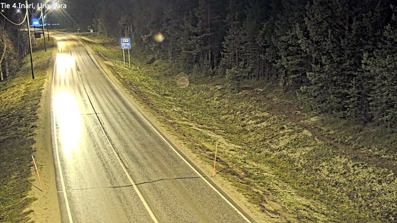 Kelikamerat Kuva Tie 4 Inari, Uruvaara, Inari, Lappi