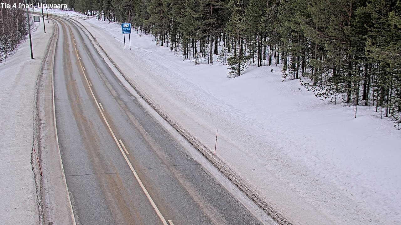 Kelikamerat Kuva Tie 4 Inari, Uruvaara, Inari, Lappi