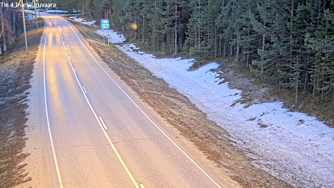 Kelikamerat Kuva Tie 4 Inari, Uruvaara, Inari, Lappi