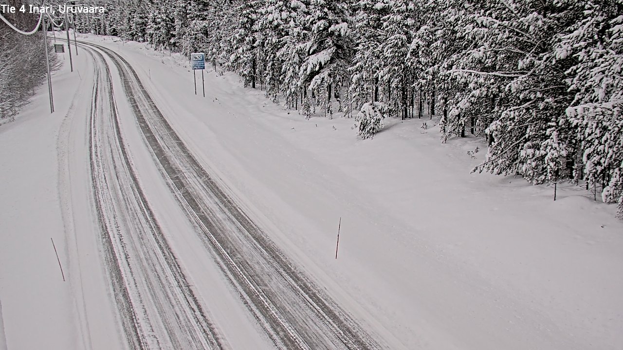Kelikamerat Kuva Tie 4 Inari, Uruvaara, Inari, Lappi