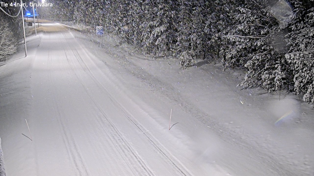Kelikamerat Kuva Tie 4 Inari, Uruvaara, Inari, Lappi