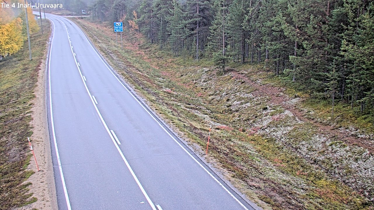 Kelikamerat Kuva Tie 4 Inari, Uruvaara, Inari, Lappi