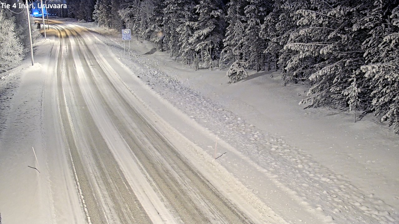 Kelikamerat Kuva Tie 4 Inari, Uruvaara, Inari, Lappi