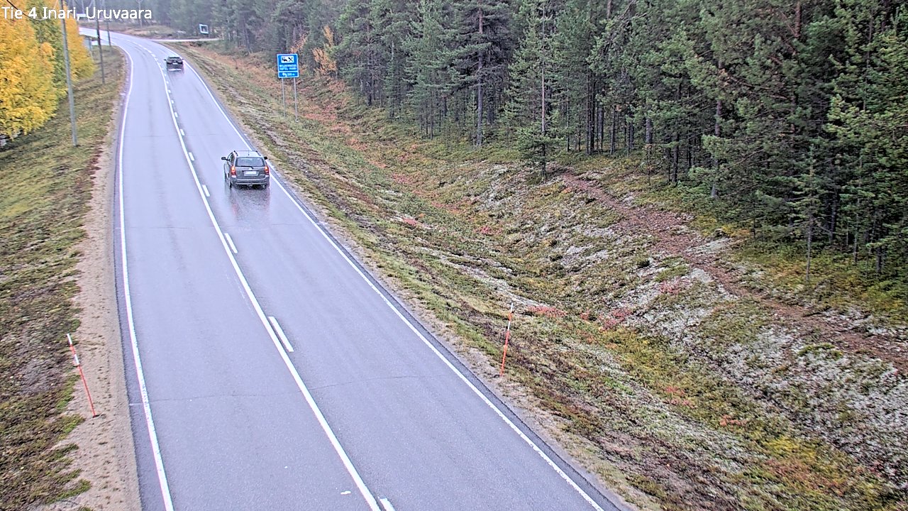 Kelikamerat Kuva Tie 4 Inari, Uruvaara, Inari, Lappi