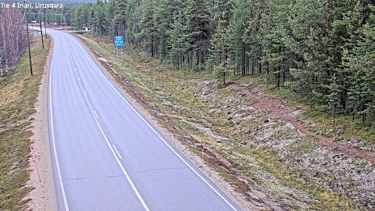 Kelikamerat Kuva Tie 4 Inari, Uruvaara, Inari, Lappi