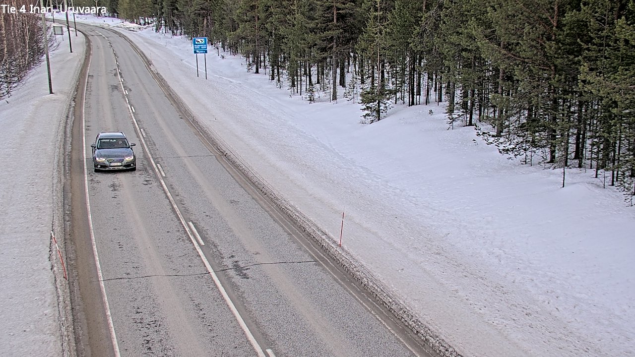 Kelikamerat Kuva Tie 4 Inari, Uruvaara, Inari, Lappi