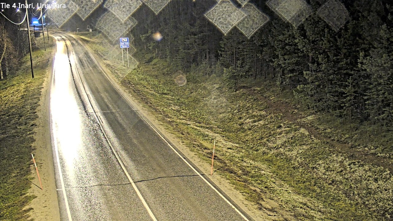 Kelikamerat Kuva Tie 4 Inari, Uruvaara, Inari, Lappi