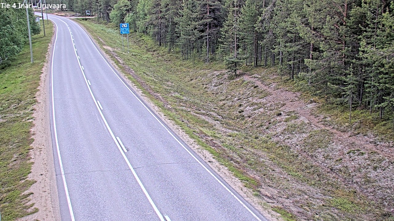 Kelikamerat Kuva Tie 4 Inari, Uruvaara, Inari, Lappi