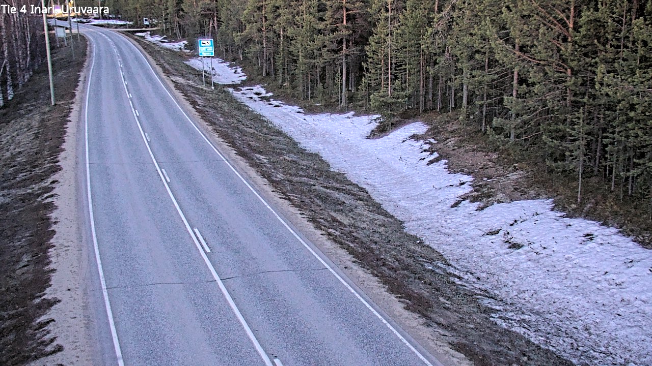 Kelikamerat Kuva Tie 4 Inari, Uruvaara, Inari, Lappi