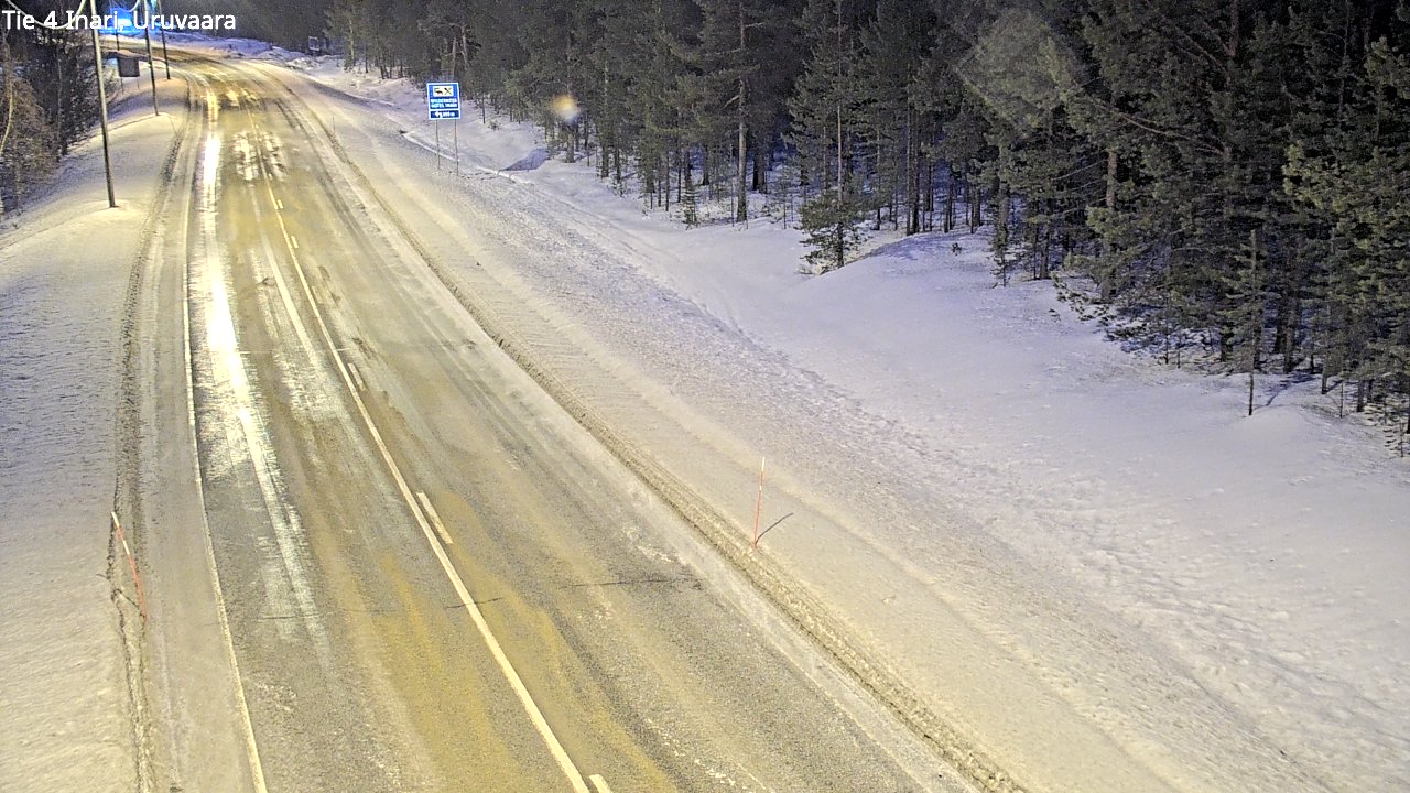Kelikamerat Kuva Tie 4 Inari, Uruvaara, Inari, Lappi