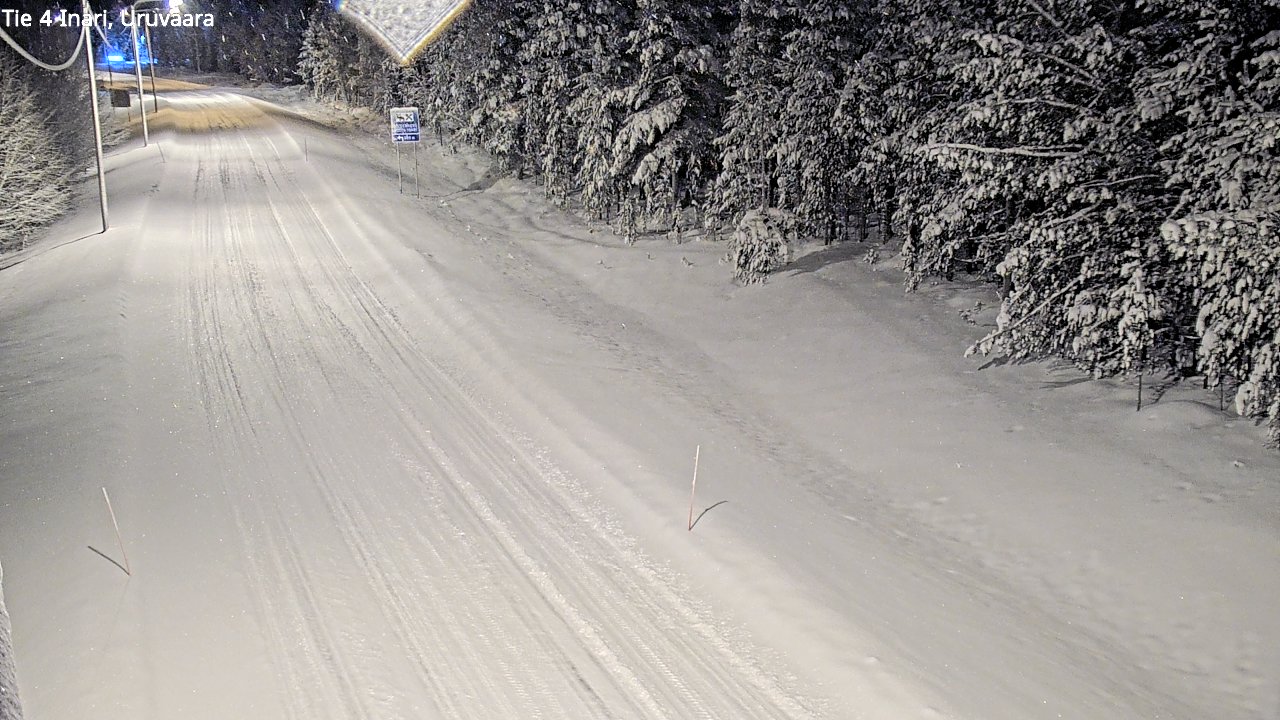Kelikamerat Kuva Tie 4 Inari, Uruvaara, Inari, Lappi
