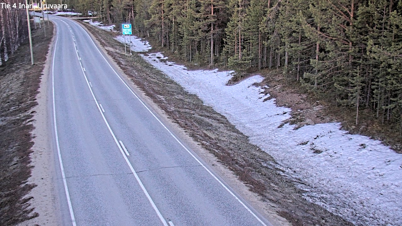 Kelikamerat Kuva Tie 4 Inari, Uruvaara, Inari, Lappi