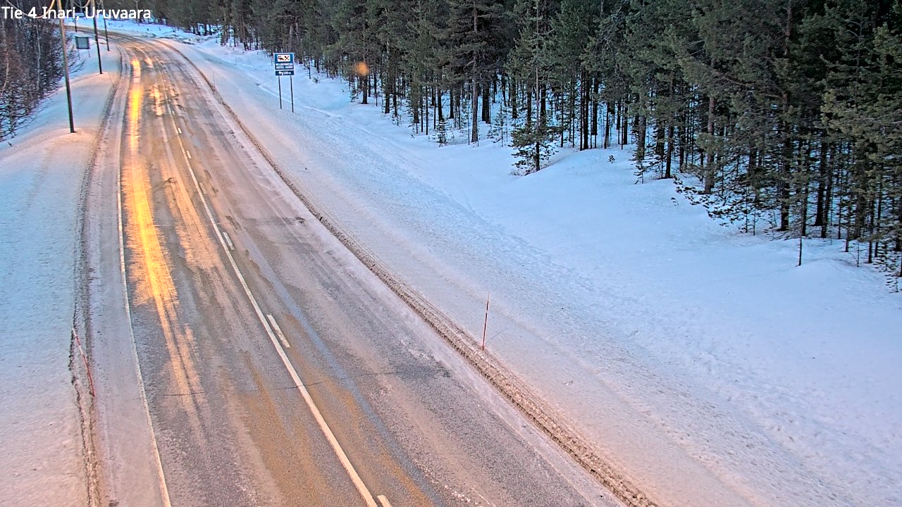 Kelikamerat Kuva Tie 4 Inari, Uruvaara, Inari, Lappi
