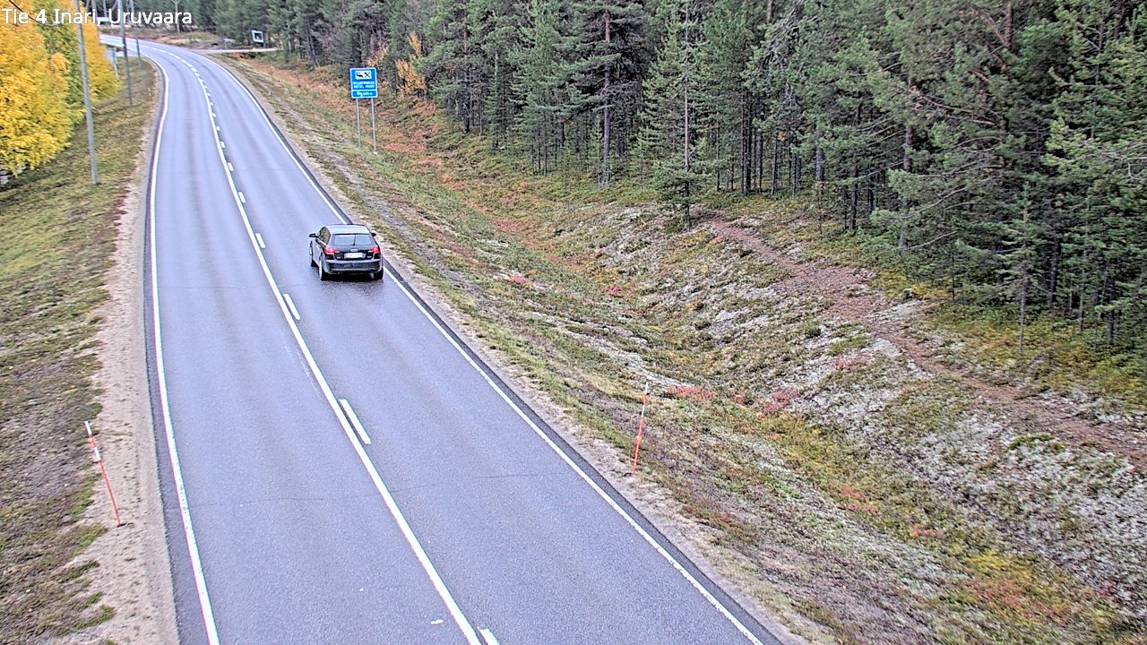 Kelikamerat Kuva Tie 4 Inari, Uruvaara, Inari, Lappi