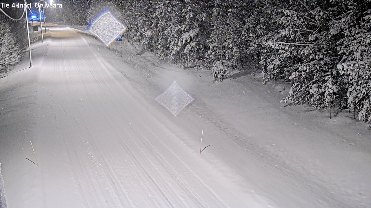 Kelikamerat Kuva Tie 4 Inari, Uruvaara, Inari, Lappi