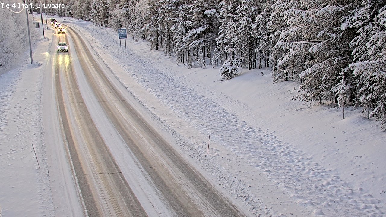 Kelikamerat Kuva Tie 4 Inari, Uruvaara, Inari, Lappi