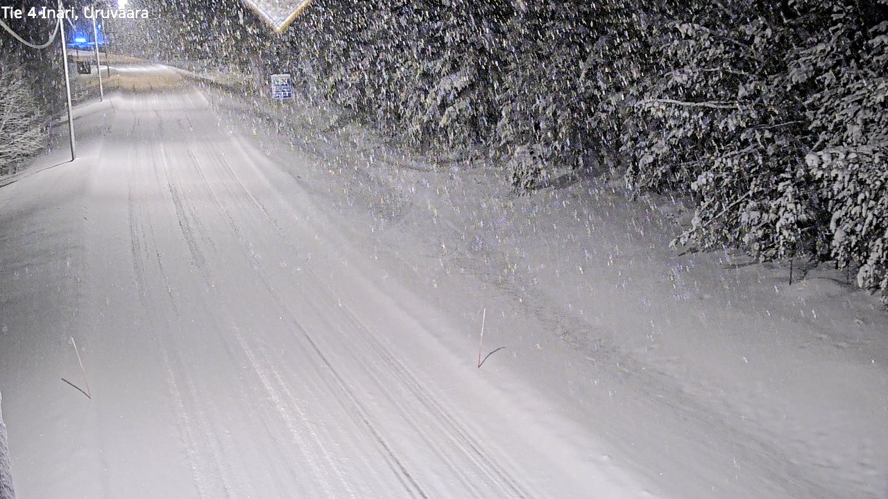 Kelikamerat Kuva Tie 4 Inari, Uruvaara, Inari, Lappi