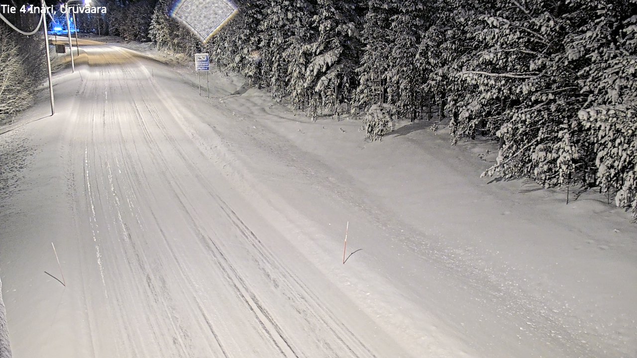 Kelikamerat Kuva Tie 4 Inari, Uruvaara, Inari, Lappi