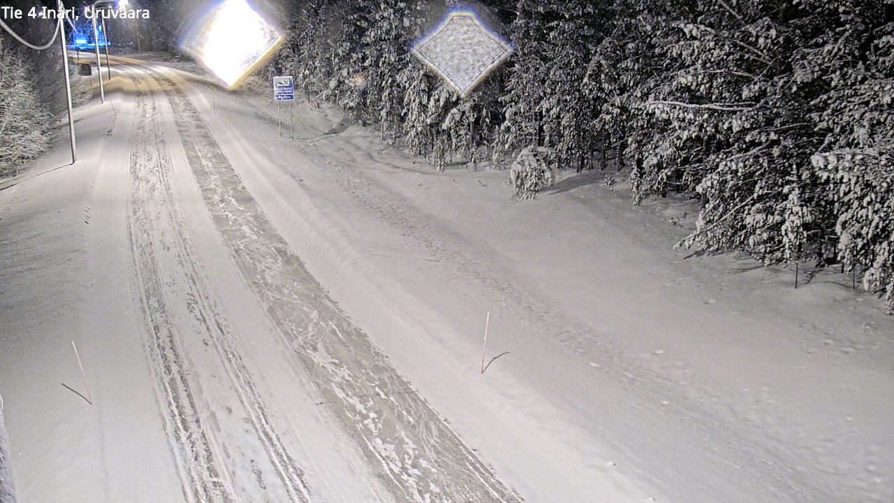 Kelikamerat Kuva Tie 4 Inari, Uruvaara, Inari, Lappi