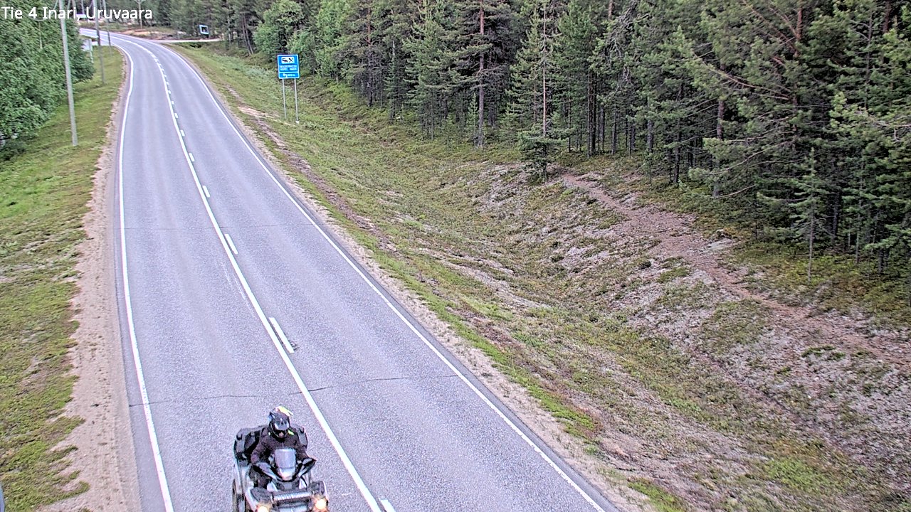 Kelikamerat Kuva Tie 4 Inari, Uruvaara, Inari, Lappi