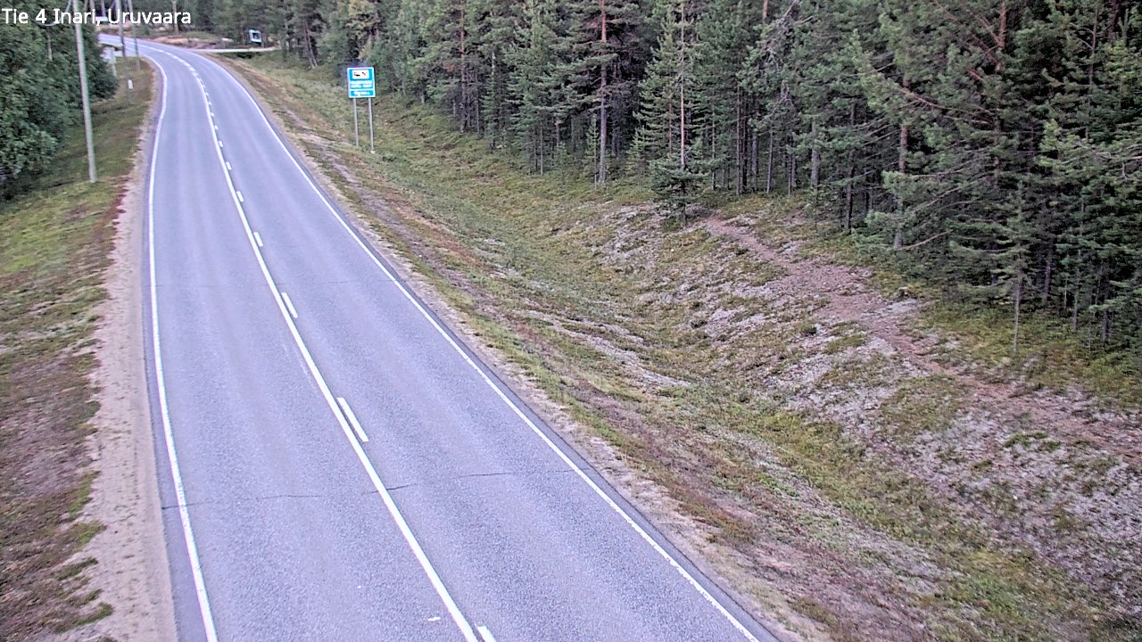 Kelikamerat Kuva Tie 4 Inari, Uruvaara, Inari, Lappi