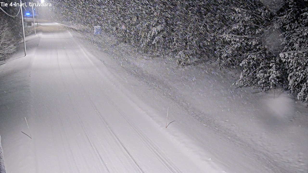 Kelikamerat Kuva Tie 4 Inari, Uruvaara, Inari, Lappi