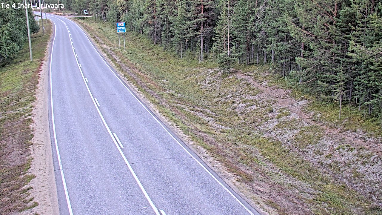 Kelikamerat Kuva Tie 4 Inari, Uruvaara, Inari, Lappi