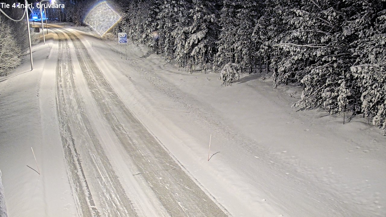 Kelikamerat Kuva Tie 4 Inari, Uruvaara, Inari, Lappi