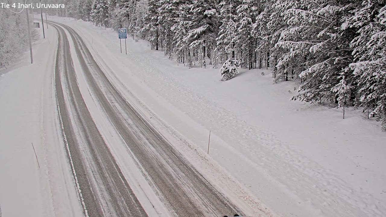Kelikamerat Kuva Tie 4 Inari, Uruvaara, Inari, Lappi