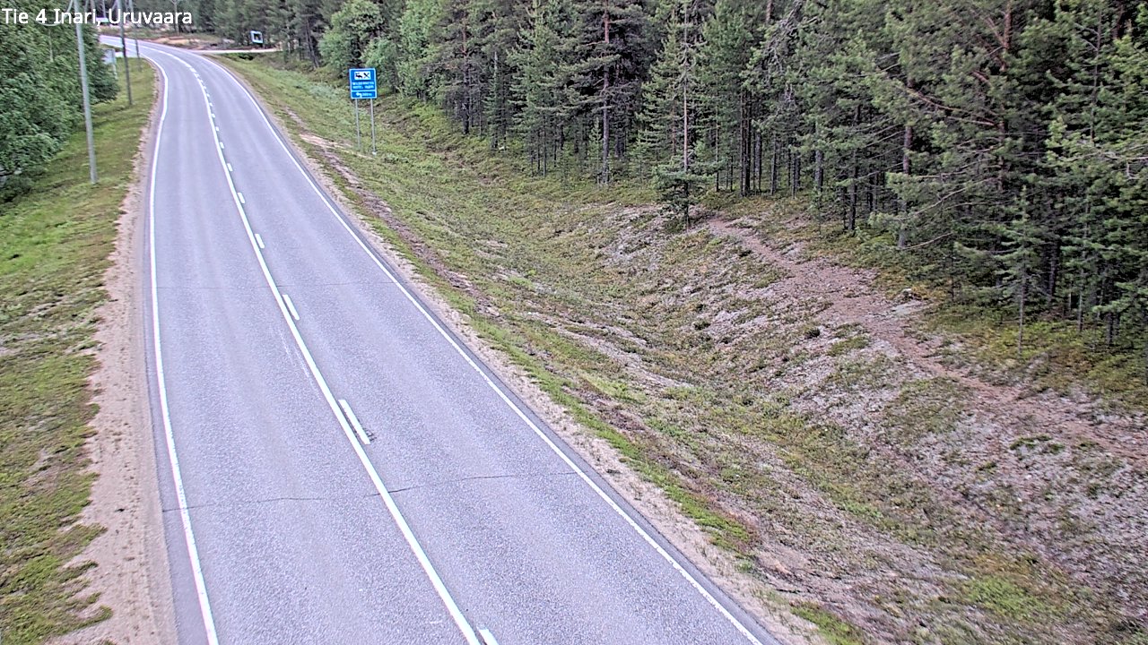 Kelikamerat Kuva Tie 4 Inari, Uruvaara, Inari, Lappi