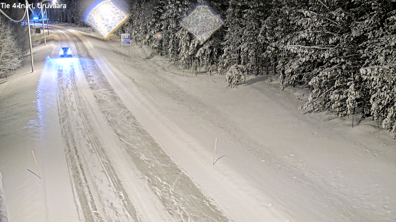 Kelikamerat Kuva Tie 4 Inari, Uruvaara, Inari, Lappi