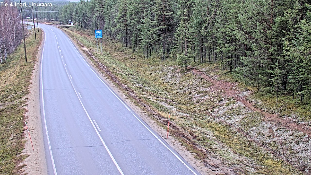 Kelikamerat Kuva Tie 4 Inari, Uruvaara, Inari, Lappi