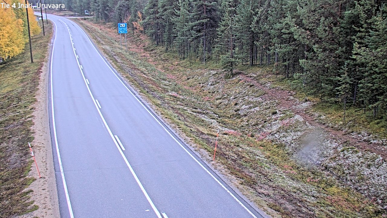 Kelikamerat Kuva Tie 4 Inari, Uruvaara, Inari, Lappi