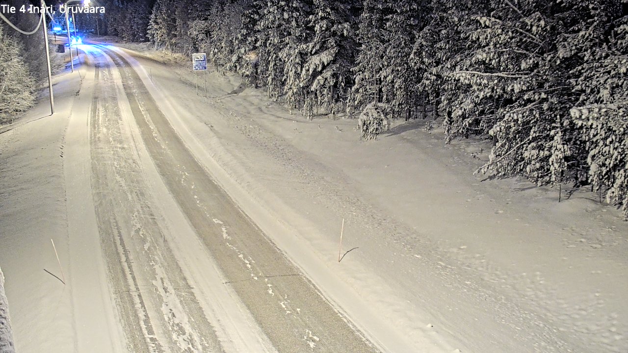 Kelikamerat Kuva Tie 4 Inari, Uruvaara, Inari, Lappi