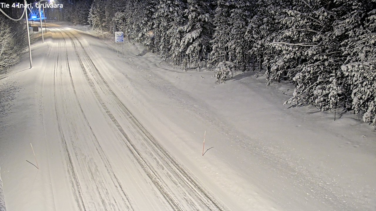 Kelikamerat Kuva Tie 4 Inari, Uruvaara, Inari, Lappi