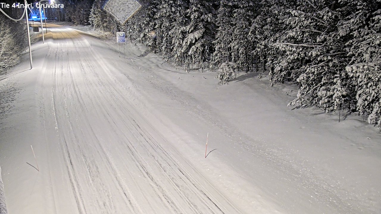 Kelikamerat Kuva Tie 4 Inari, Uruvaara, Inari, Lappi