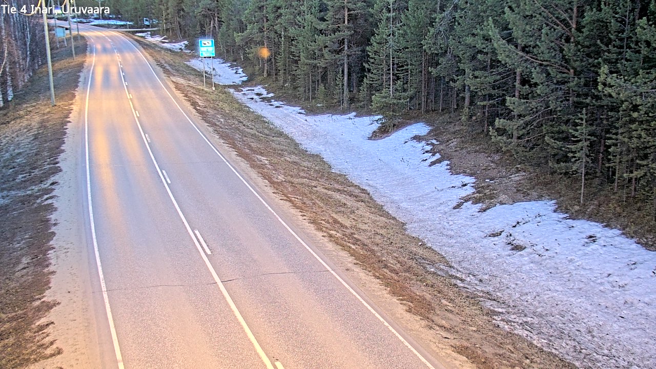 Kelikamerat Kuva Tie 4 Inari, Uruvaara, Inari, Lappi