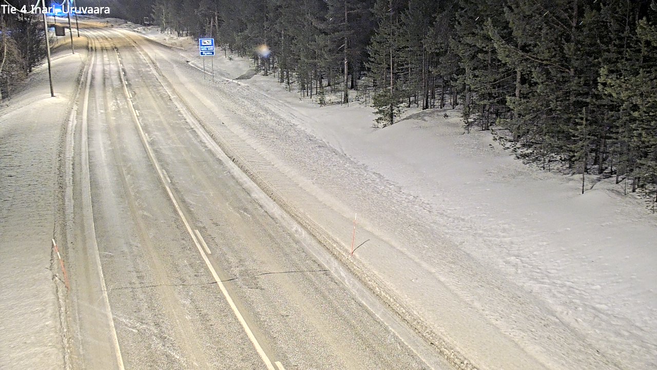 Kelikamerat Kuva Tie 4 Inari, Uruvaara, Inari, Lappi