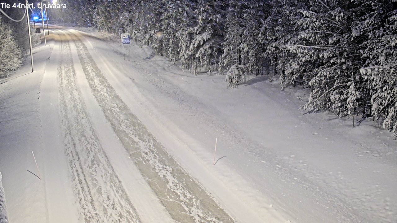 Kelikamerat Kuva Tie 4 Inari, Uruvaara, Inari, Lappi