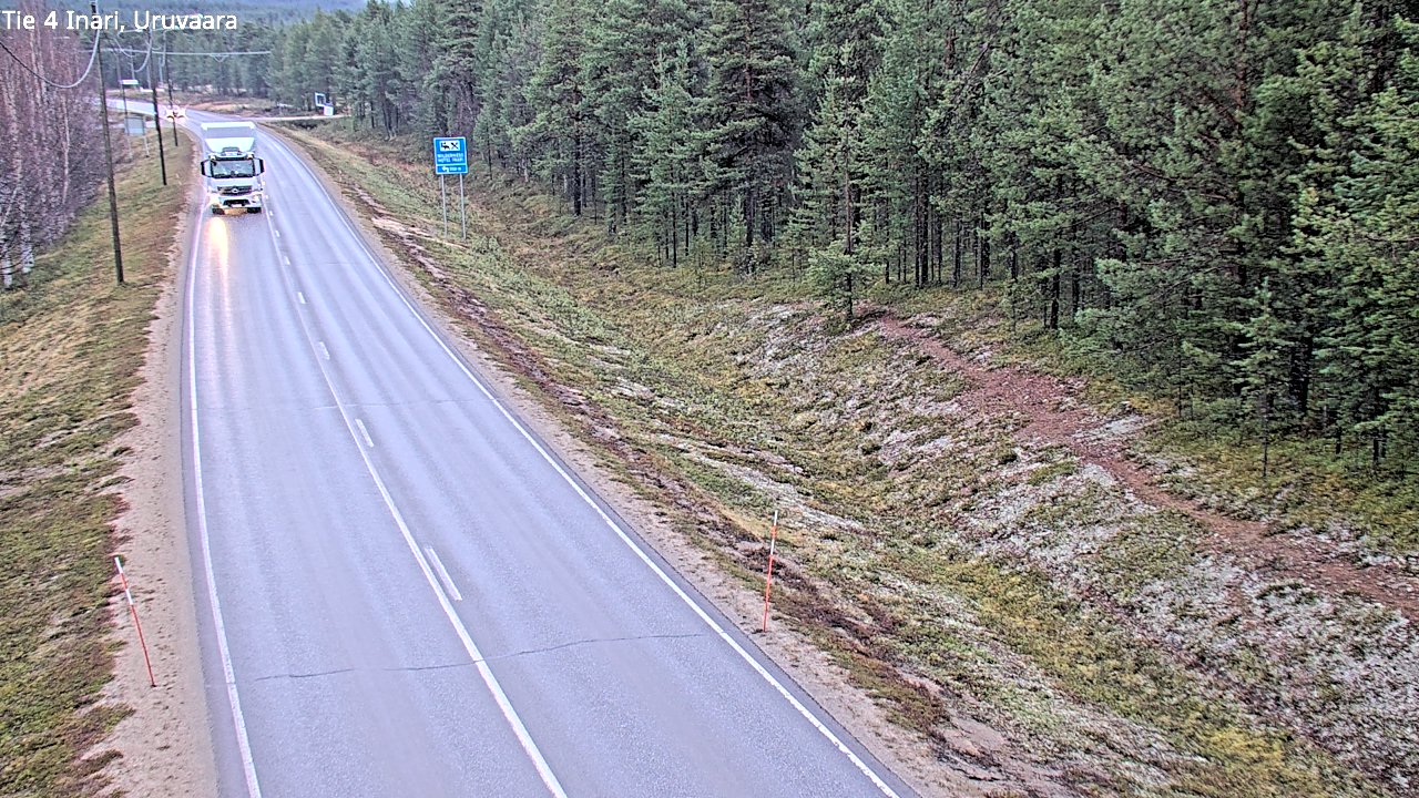 Kelikamerat Kuva Tie 4 Inari, Uruvaara, Inari, Lappi