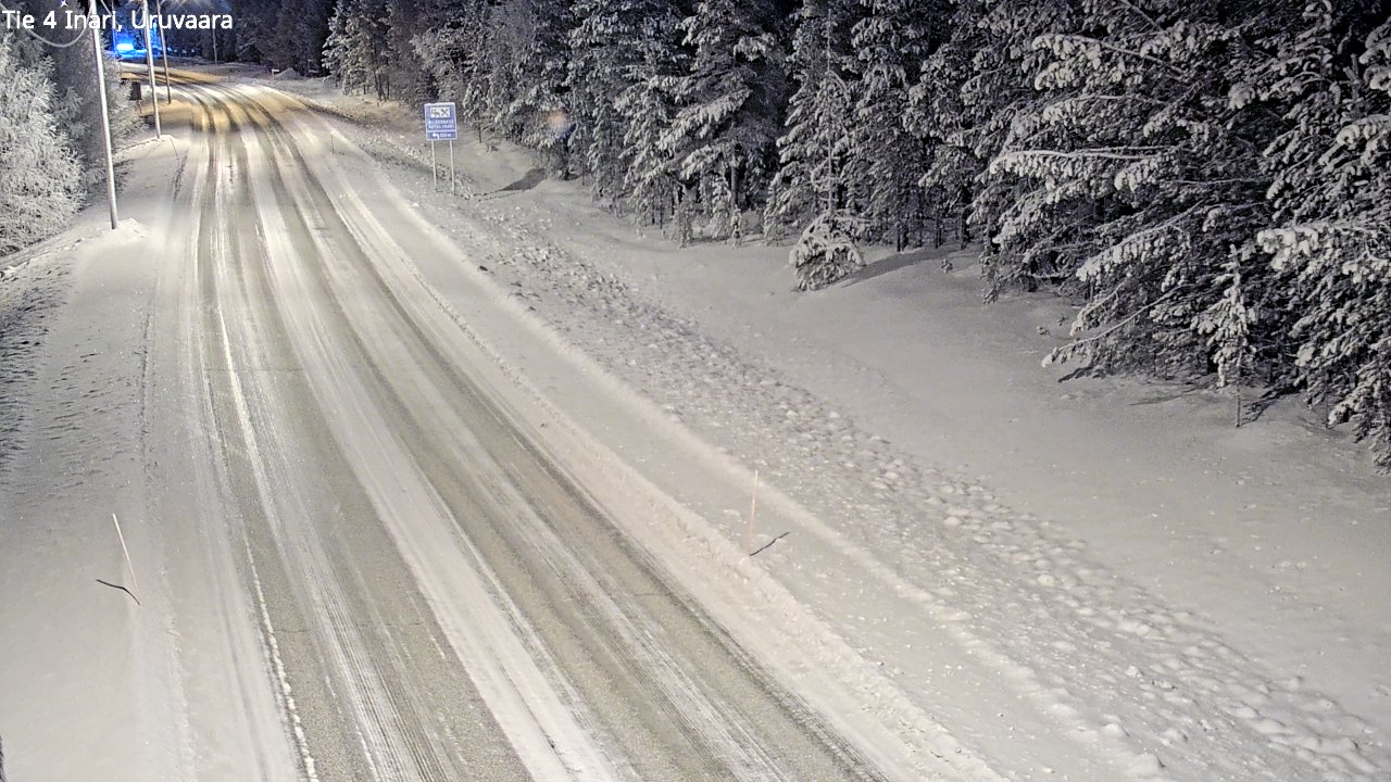 Kelikamerat Kuva Tie 4 Inari, Uruvaara, Inari, Lappi