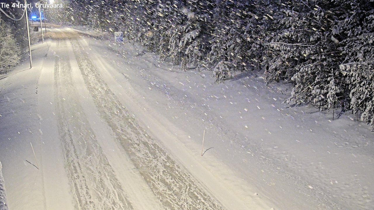 Kelikamerat Kuva Tie 4 Inari, Uruvaara, Inari, Lappi
