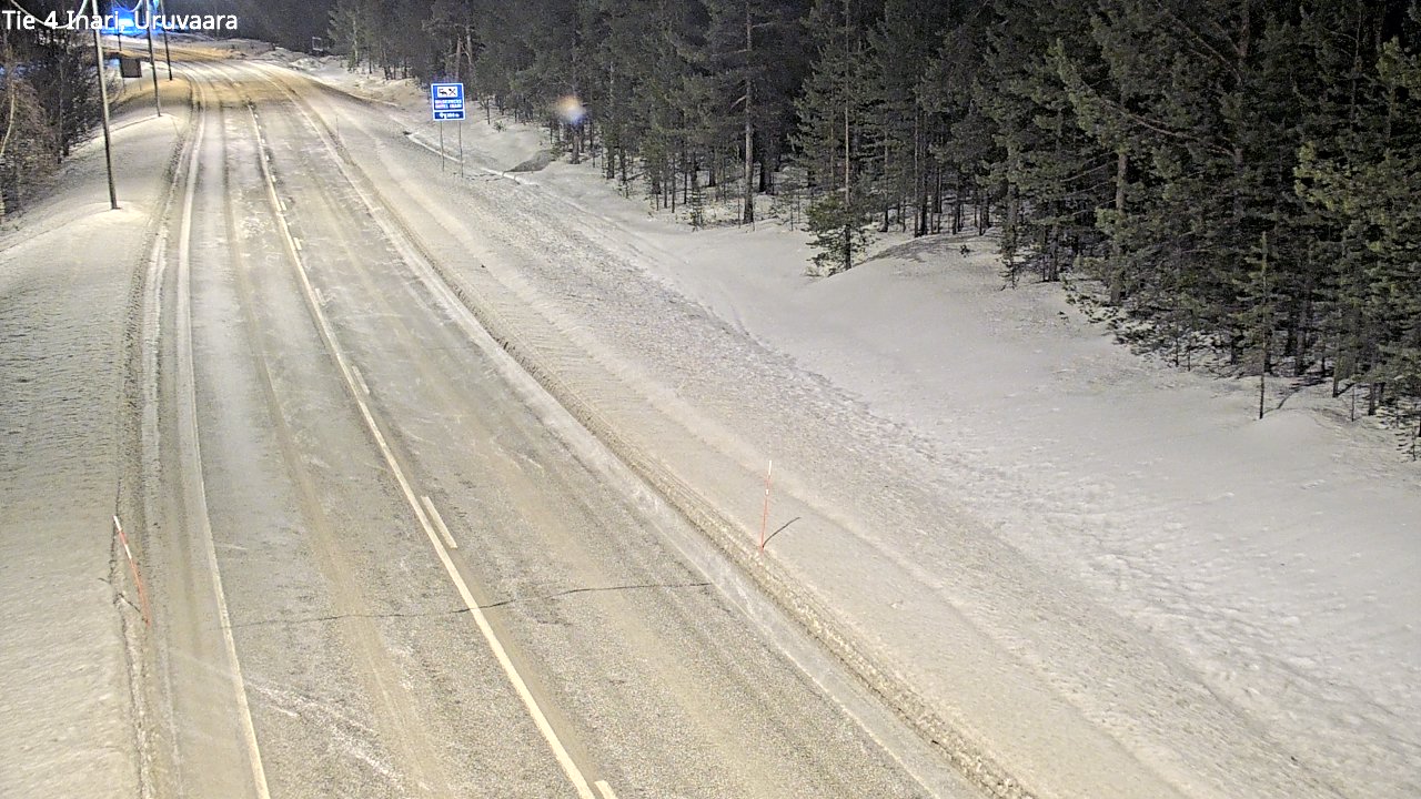 Kelikamerat Kuva Tie 4 Inari, Uruvaara, Inari, Lappi