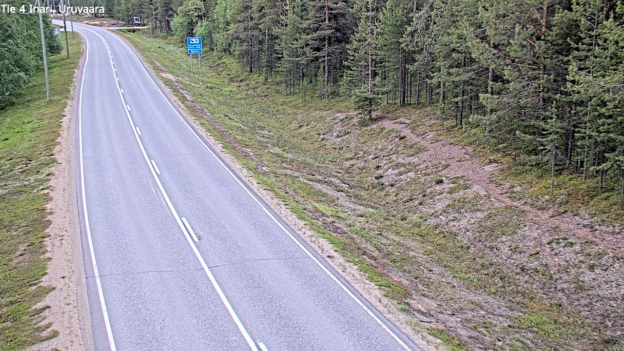 Kelikamerat Kuva Tie 4 Inari, Uruvaara, Inari, Lappi
