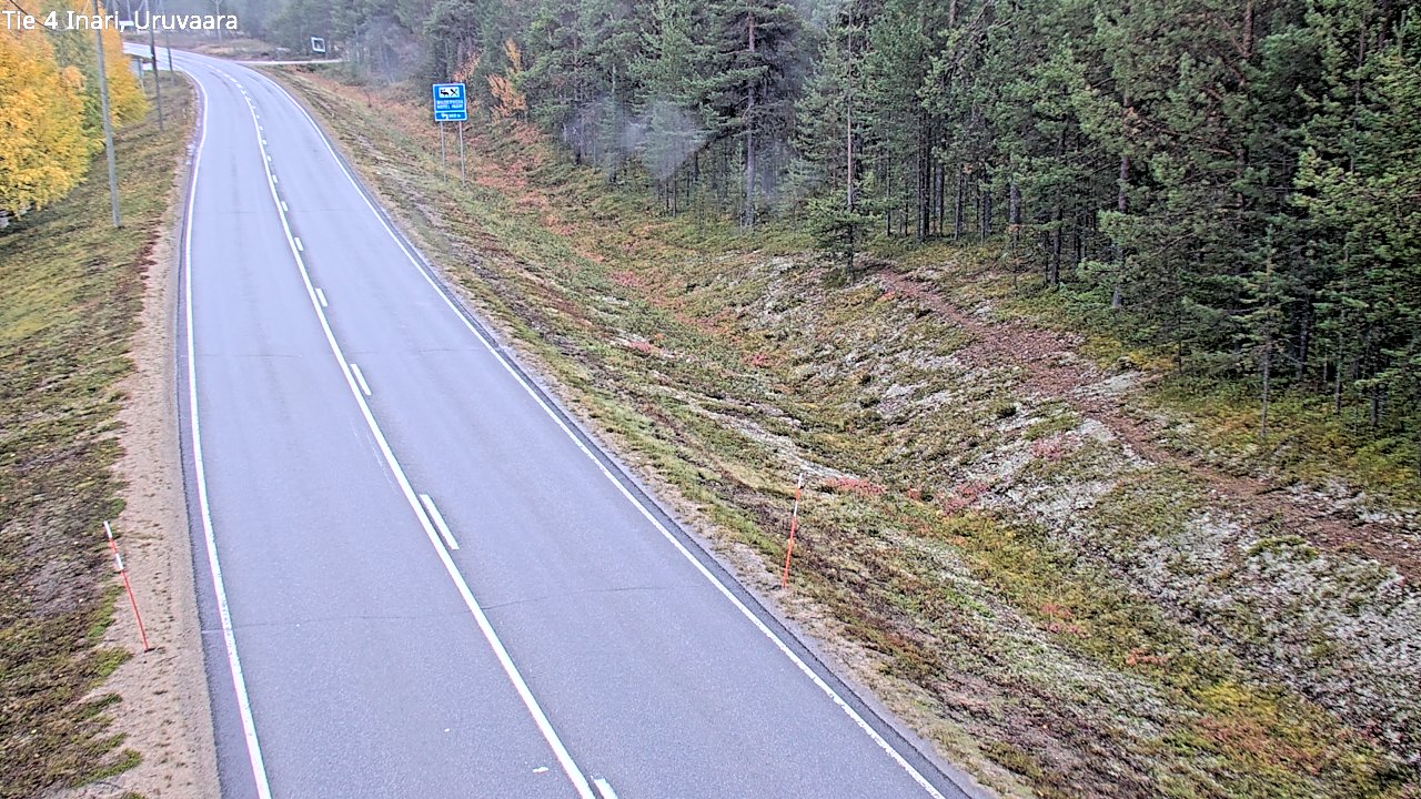 Kelikamerat Kuva Tie 4 Inari, Uruvaara, Inari, Lappi