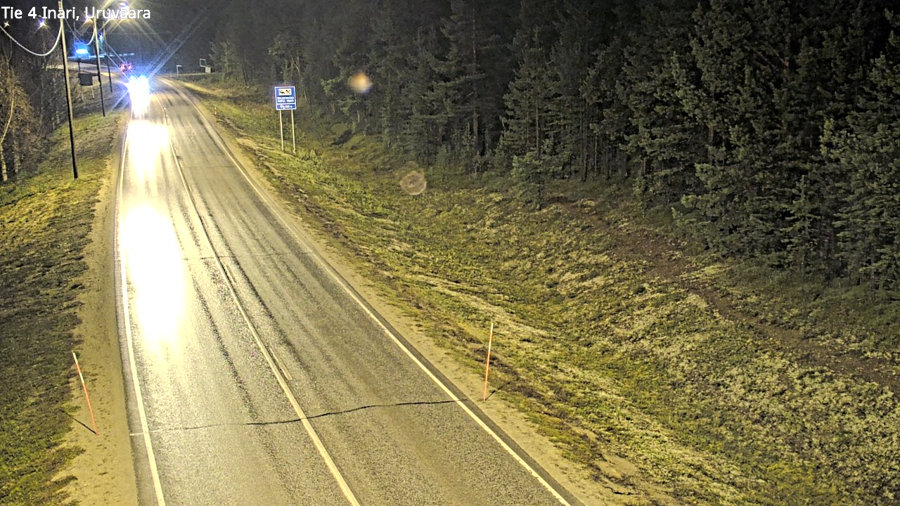 Kelikamerat Kuva Tie 4 Inari, Uruvaara, Inari, Lappi